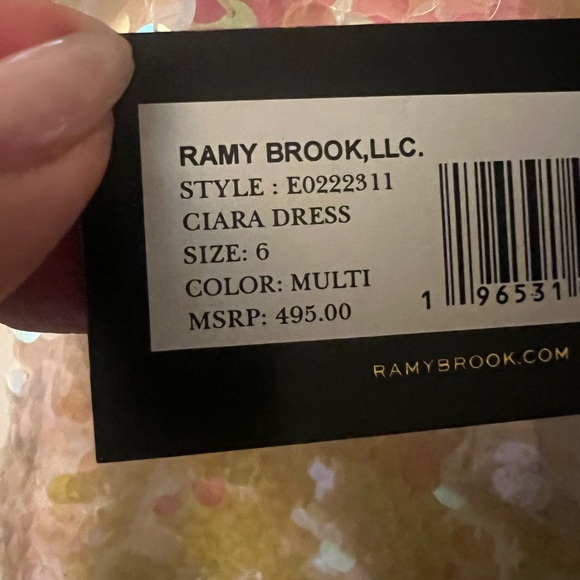 Ramy Brook sequined mini Dress - Picture 2 of 4